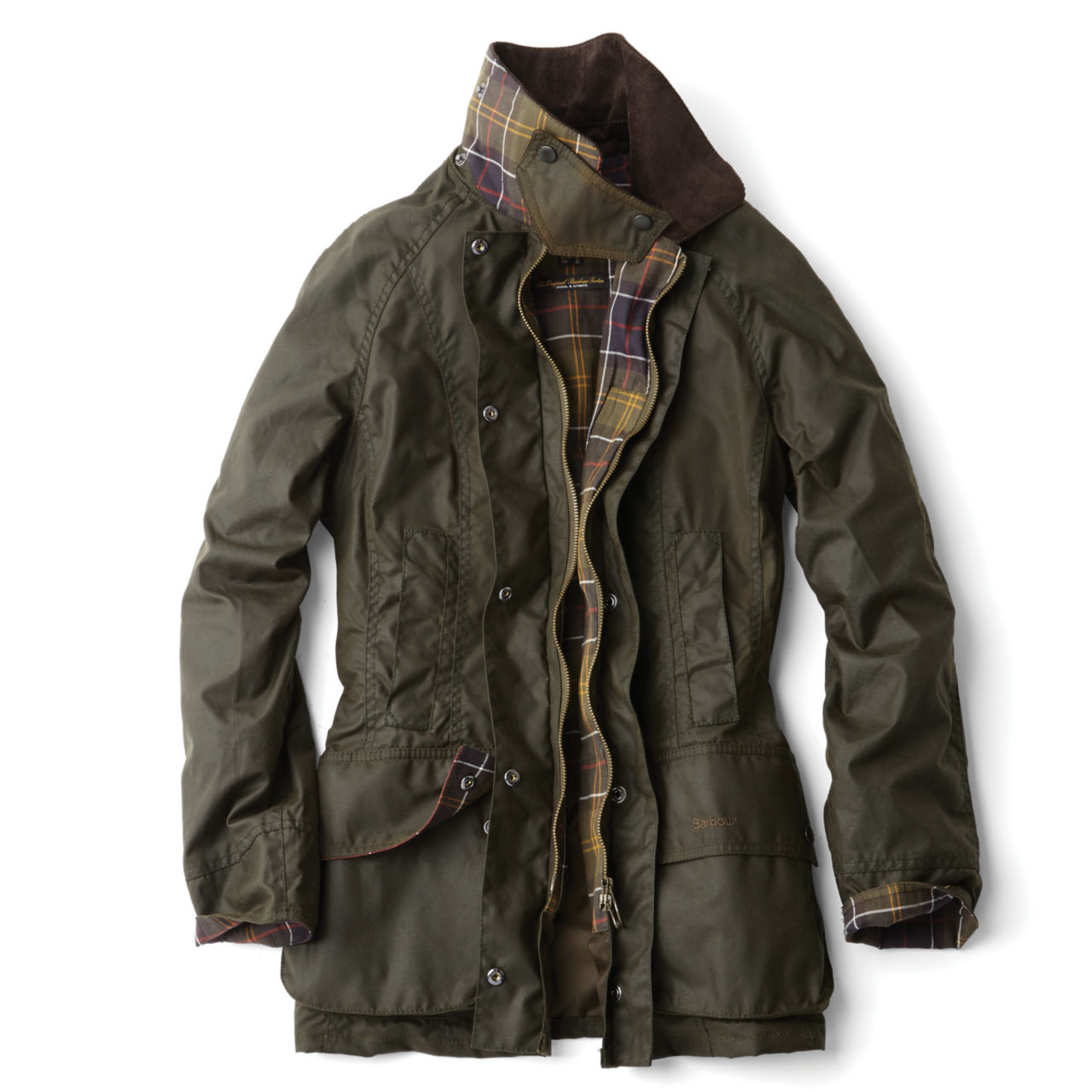 Barbour® Women’s Classic Beadnell Jacket - OLIVE image number 1