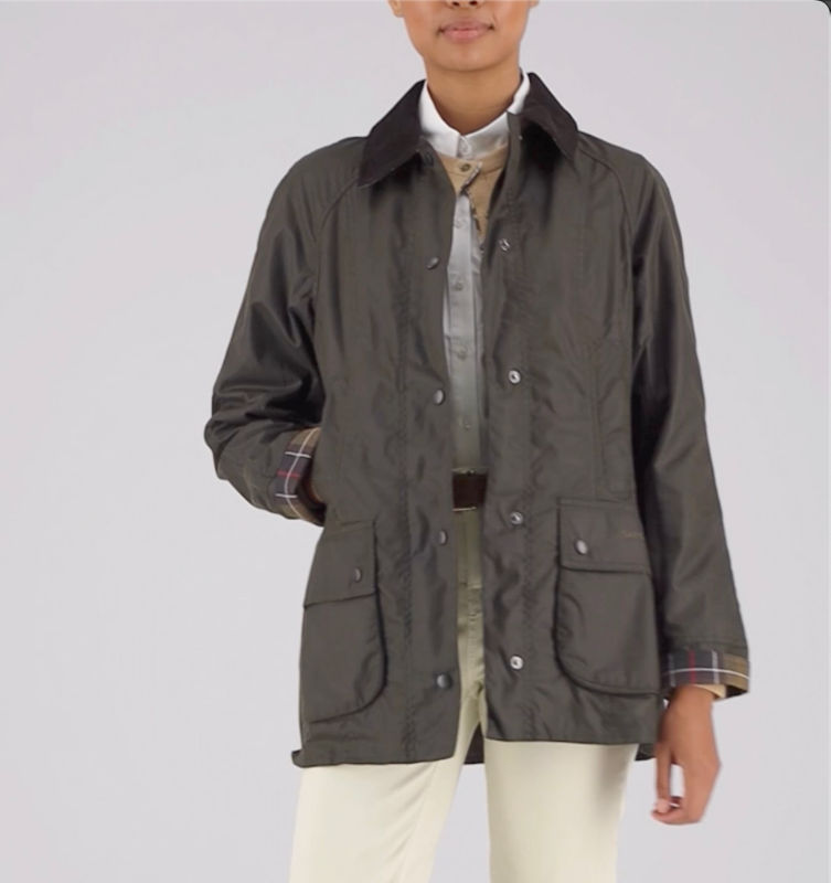 Barbour Classic Beadnell Jacket Catwalk Video image number 7