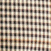 Spencer Houndstooth Pure Cotton Long-Sleeve Shirt - TAN/NAVY