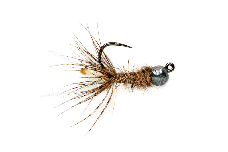 Tactical Peeping Caddis TH Jig - TAN