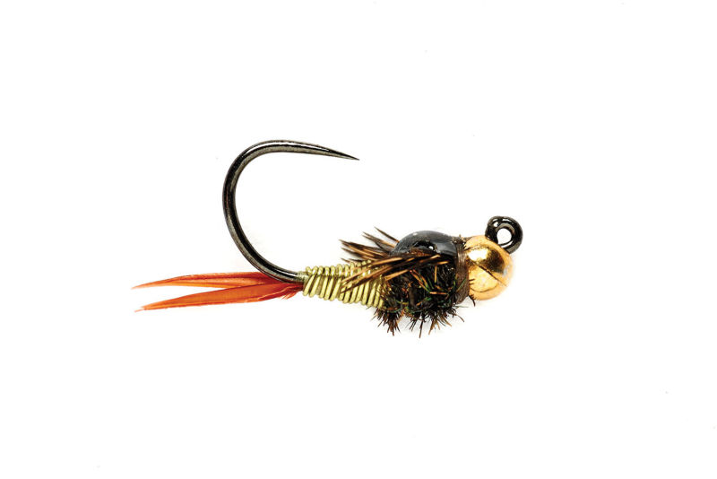 Tactical TH Copper John Jig - CHARTREUSE image number 0