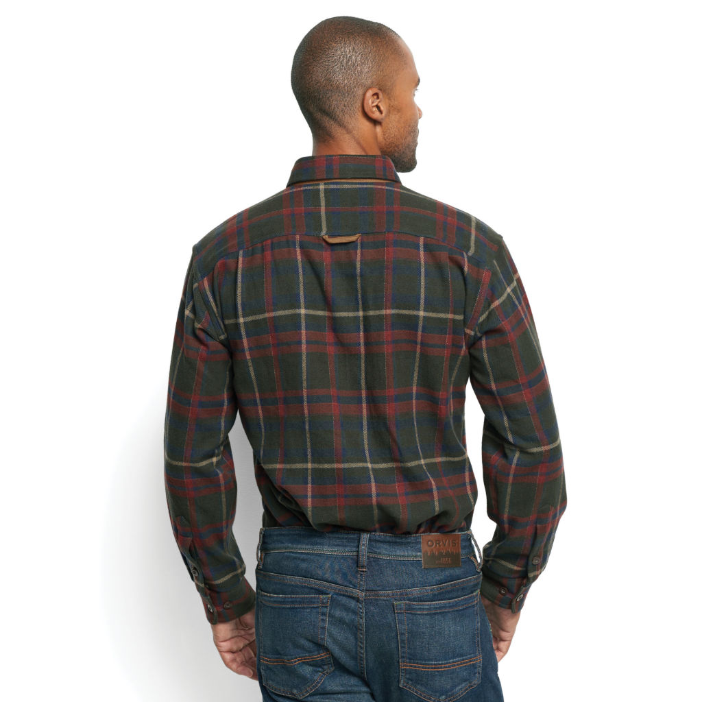 The Perfect Flannel Shirt - HUNTER/NAVY image number 3