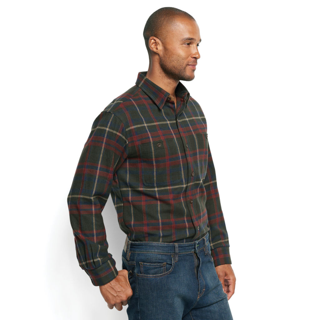 The Perfect Flannel Shirt - HUNTER/NAVY image number 2
