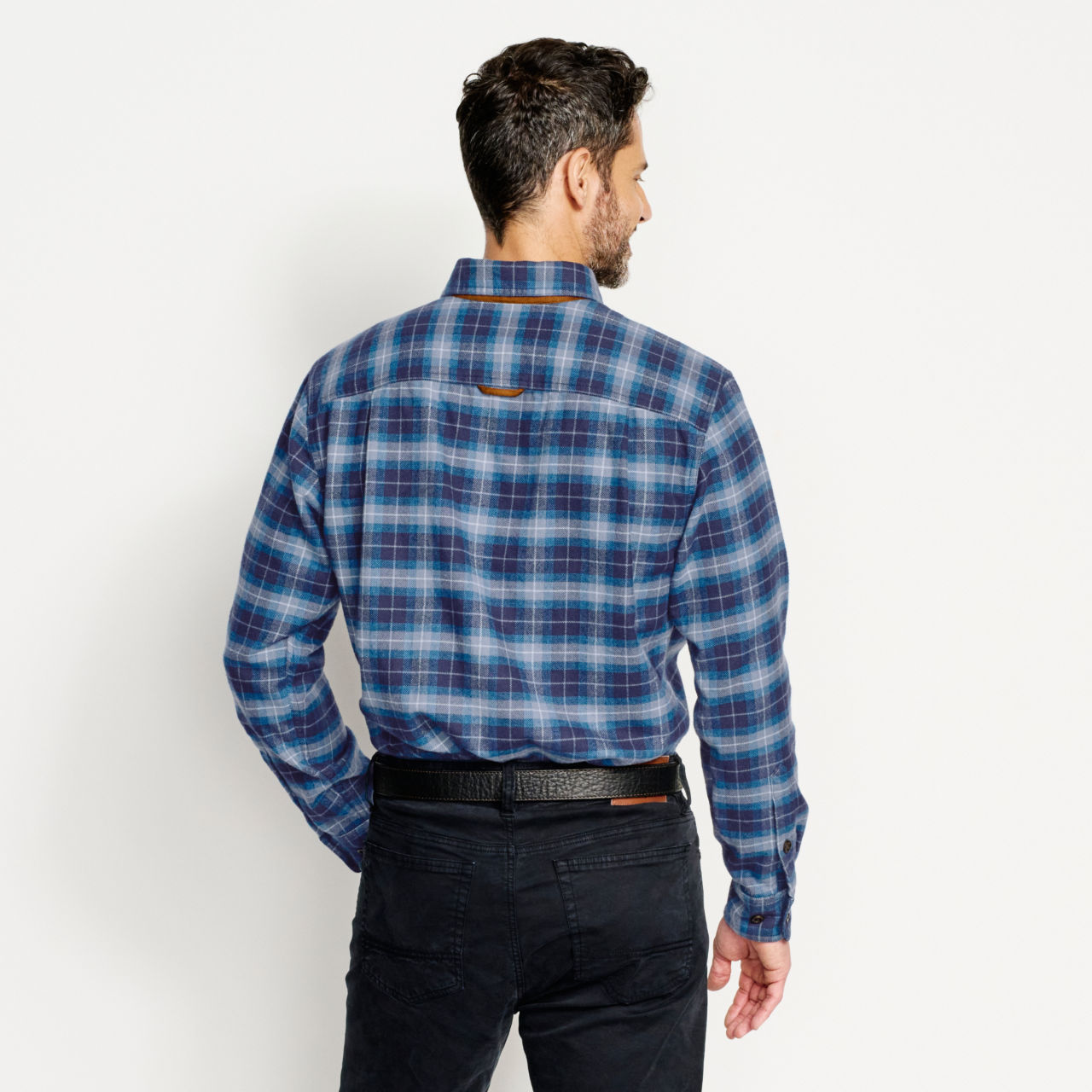 The Perfect Flannel Shirt - BLUE GREY image number 2