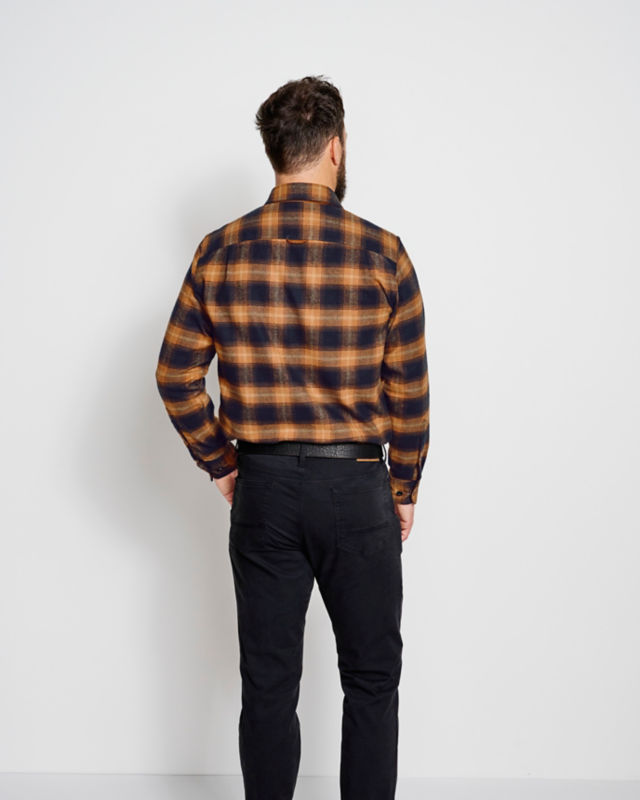 Perfect Flannel Shirt - BLUE LAGOON image number 3