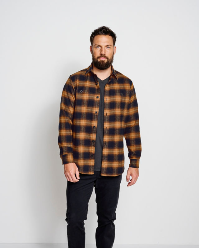 Perfect Flannel Shirt - BLUE LAGOON image number 4