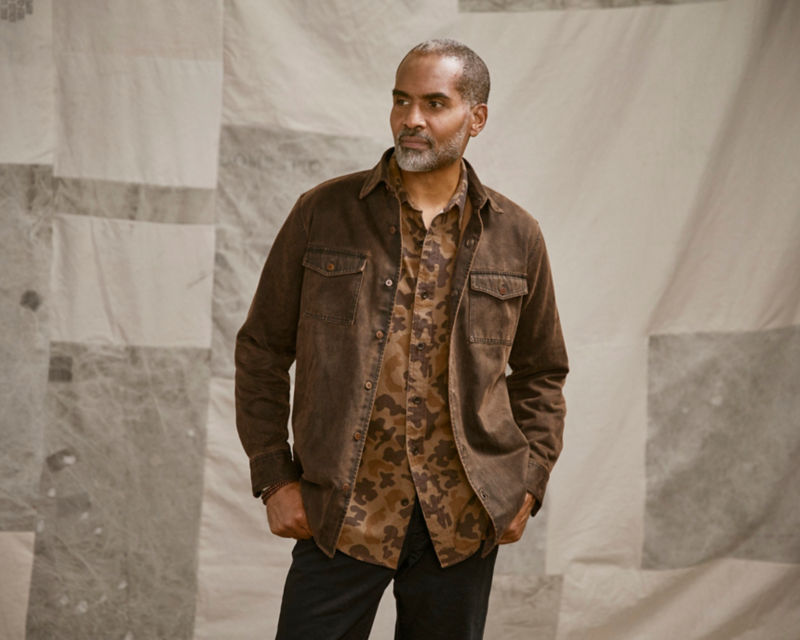 Timber Creek Long-Sleeve Shirt - DARK BROWN