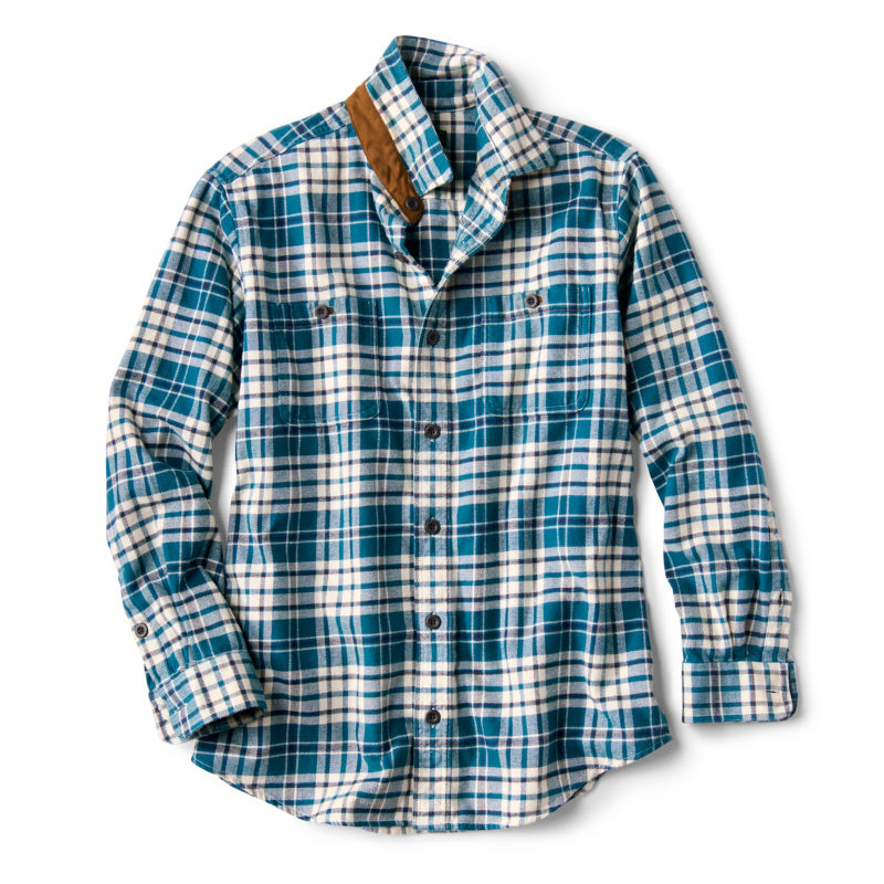 Perfect Flannel Shirt - BLUE LAGOON image number 0