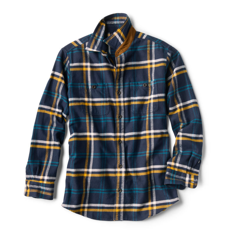 Perfect Flannel Shirt - TRUE NAVY
