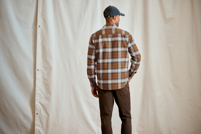 Perfect Flannel Shirt - SNOW/HAZELNUT image number 5