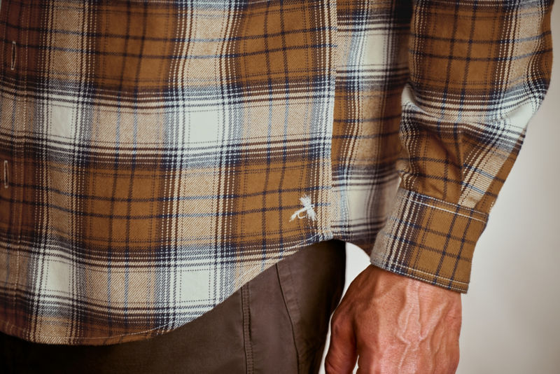 Perfect Flannel Shirt - SNOW/HAZELNUT image number 2