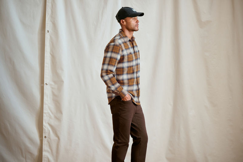 Perfect Flannel Shirt - SNOW/HAZELNUT image number 4