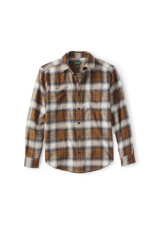 Perfect Flannel Shirt - SNOW/HAZELNUT image number 6