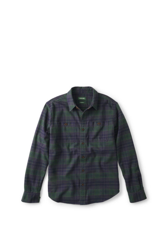 Perfect Flannel Shirt - IVY/TRUE NAVY image number 0