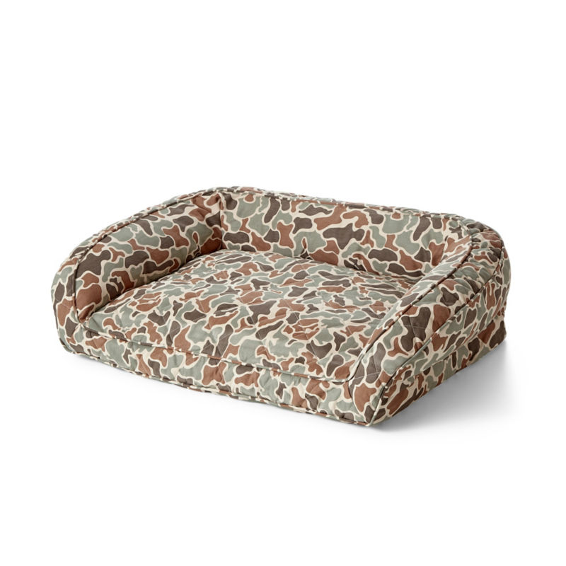 Orvis ComfortFill-Eco&trade; Couch Dog Bed - CAMO image number 0