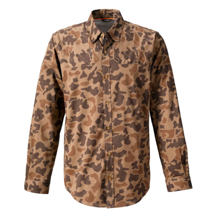 Long-Sleeved Featherweight Shooting Shirt - ORVIS 1971 CAMO