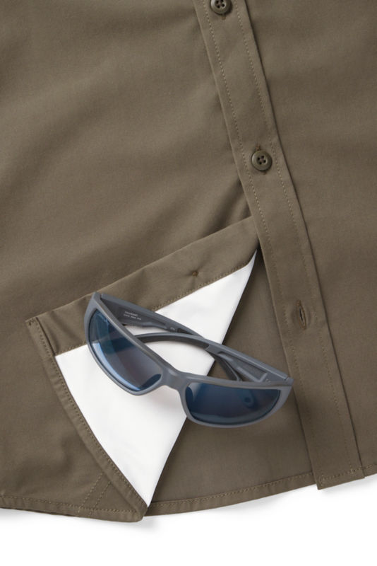 Men&rsquo;s Long-Sleeve Midweight Shooting Shirt - BLAZE/TARMAC image number 2