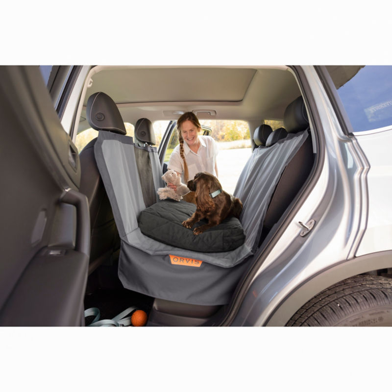 Orvis Memory Foam Deluxe Dog Bed - SLATE image number 5