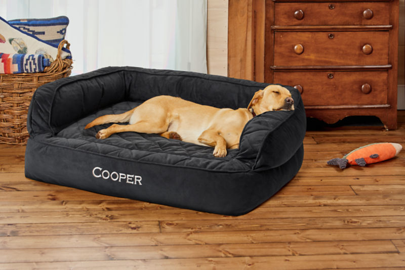 Orvis Memory Foam Deluxe Dog Bed - SLATE image number 2