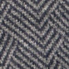 Broken-Herringbone Cashmere Sweater - NAVY/GREY