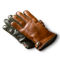 Battenkill™  Cashmere-Lined Gloves - TAN/GREEN image number 0