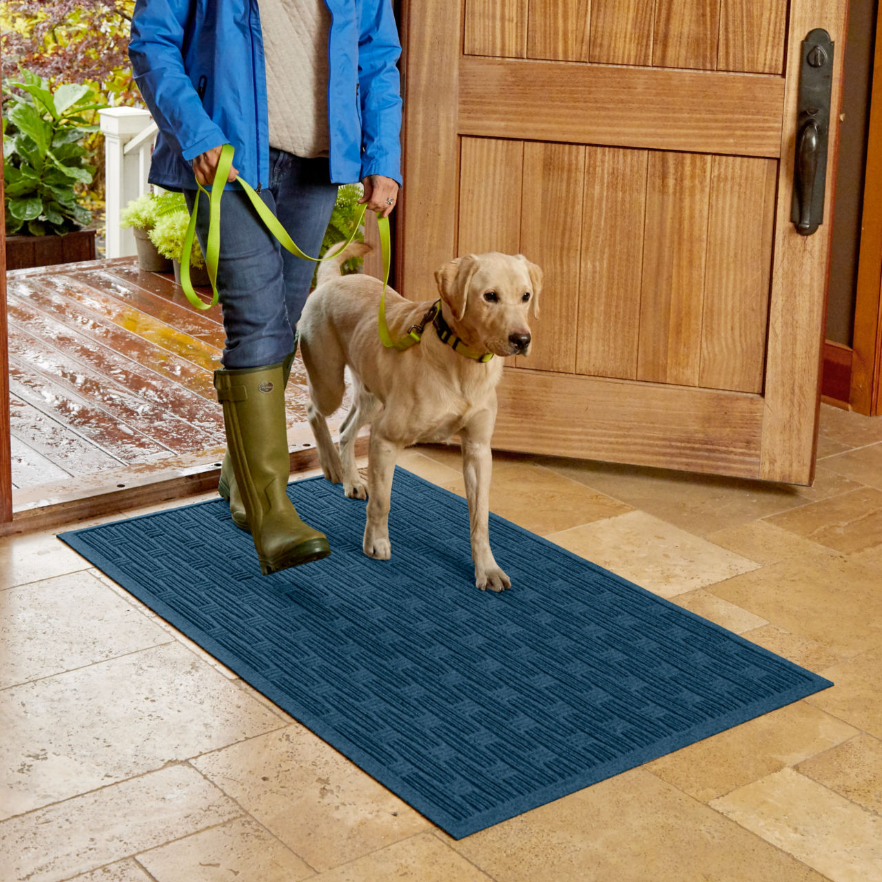 Oxford Weave Recycled Water® Trapper Mat -  image number 0