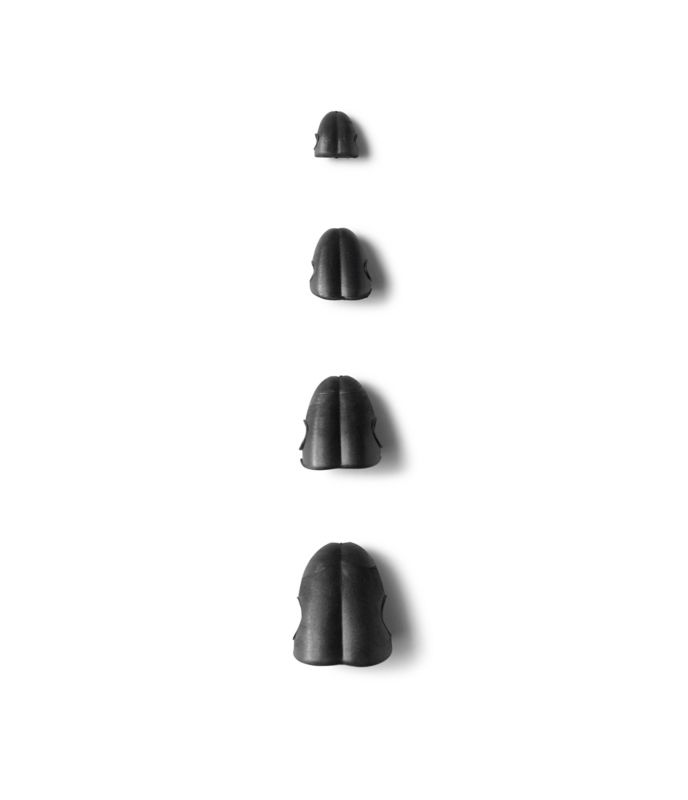 Double Barrel Popper Heads - BLACK