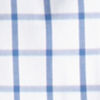 Wrinkle-Free Short-Sleeved Shirt - Regular - MEDIUM BLUE TATTERSALL