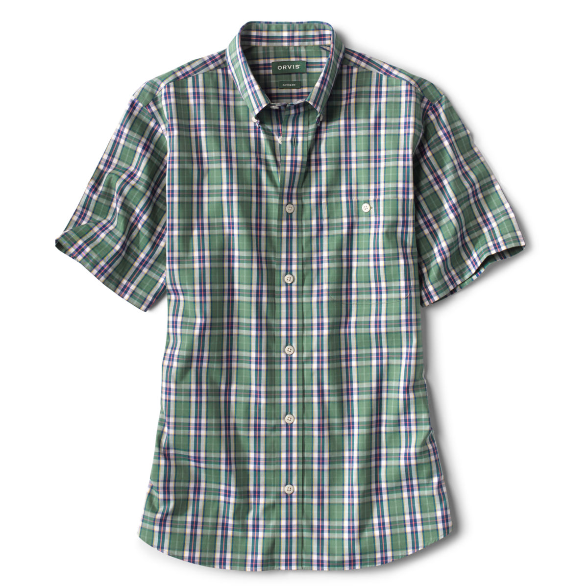 Wrinkle-Free Short-Sleeved Shirt - Regular - image number 0