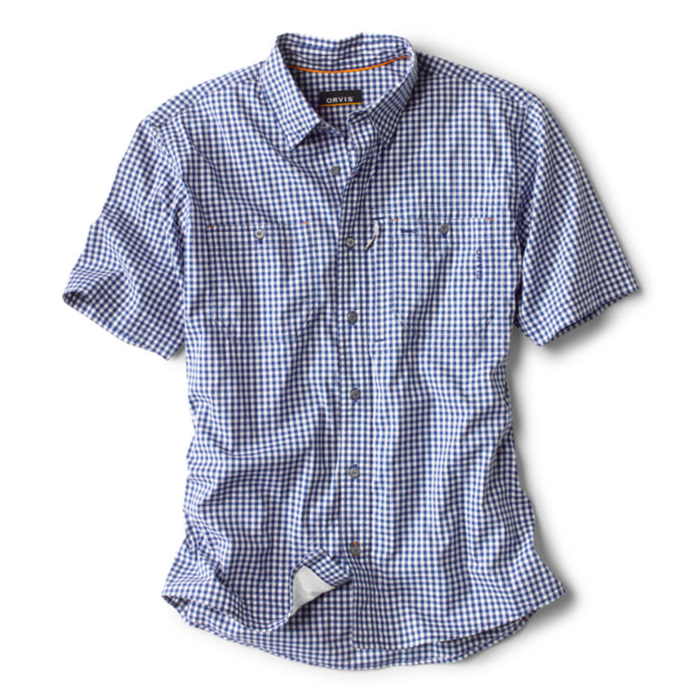 River Guide Short-Sleeved Shirt - PACIFIC BLUE image number 0