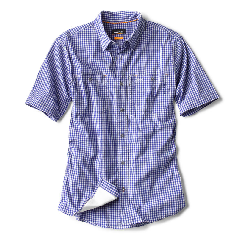 River Guide Short-Sleeve Shirt - OCEAN BLUE