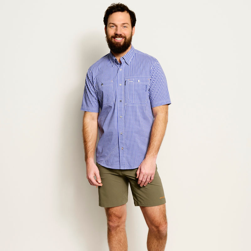 River Guide Short-Sleeve Shirt - OCEAN BLUE image number 1