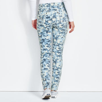 Printed Four-Way Stretch Ankle Pants -  image number 2