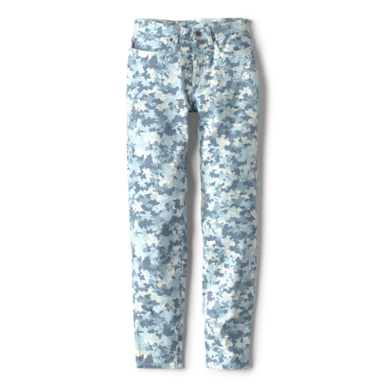 Printed Four-Way Stretch Ankle Pants -  image number 4