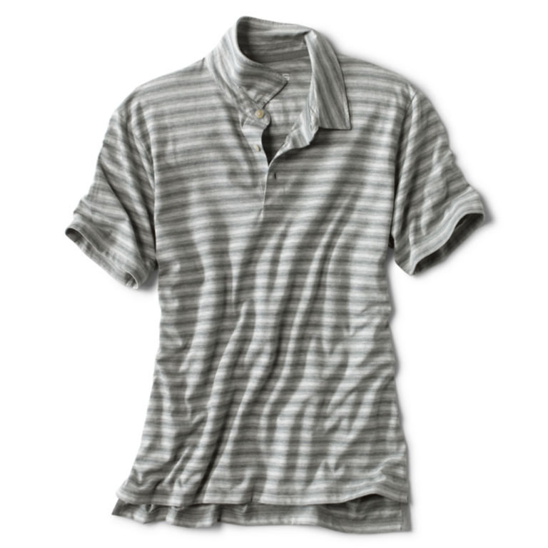 Disperse Dye Oxford Polo - GRAY image number 0
