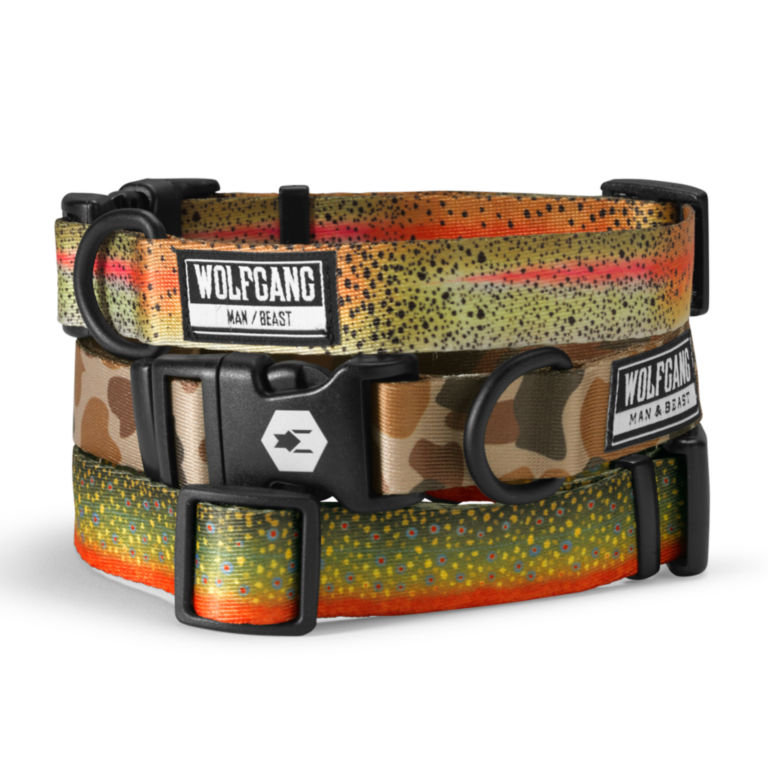 Trout & Camo Print Dog Collars -  image number 0