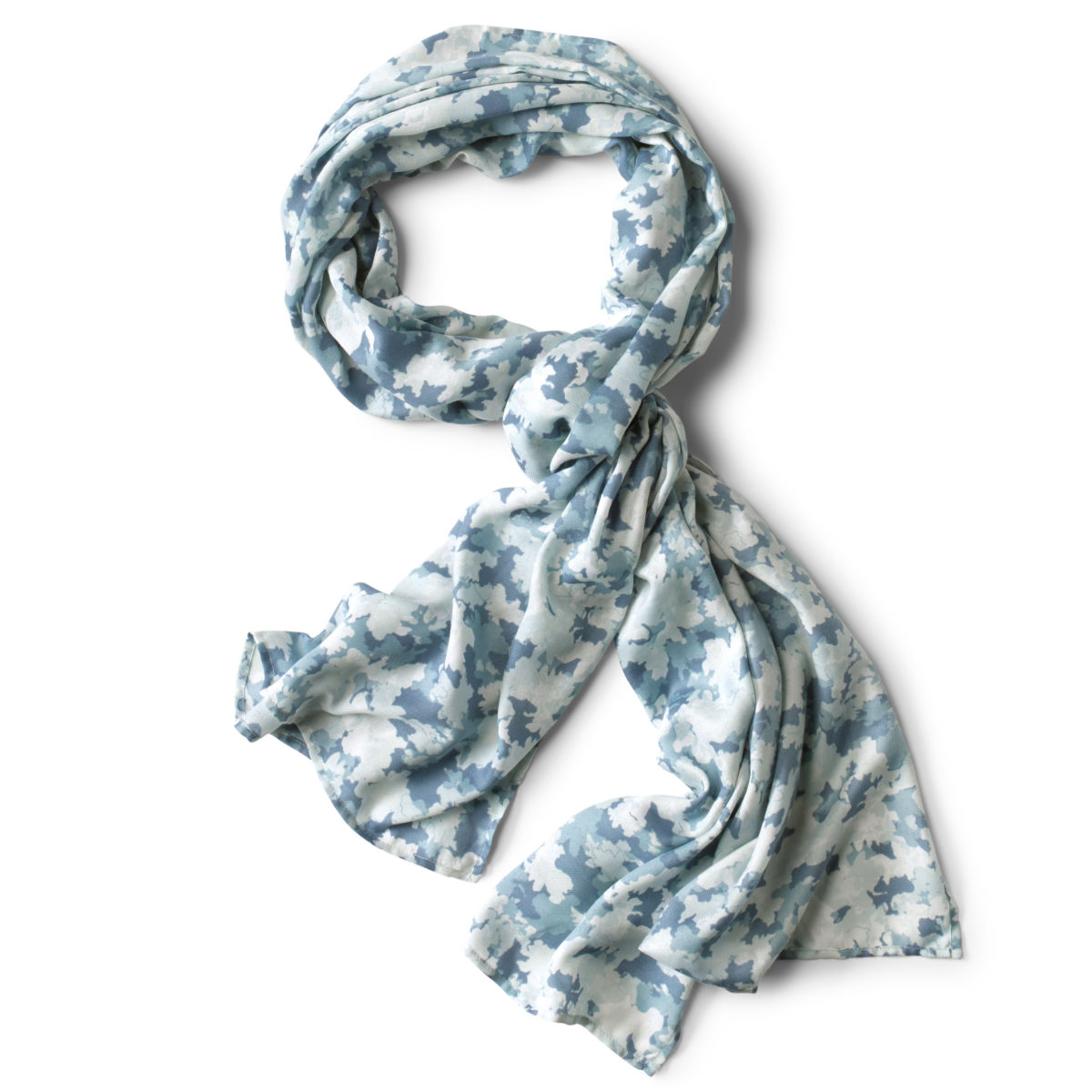 Watercolor Floral Camo Scarf - image number 0