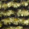 Variegated Chenille - BLACK/YELLOW