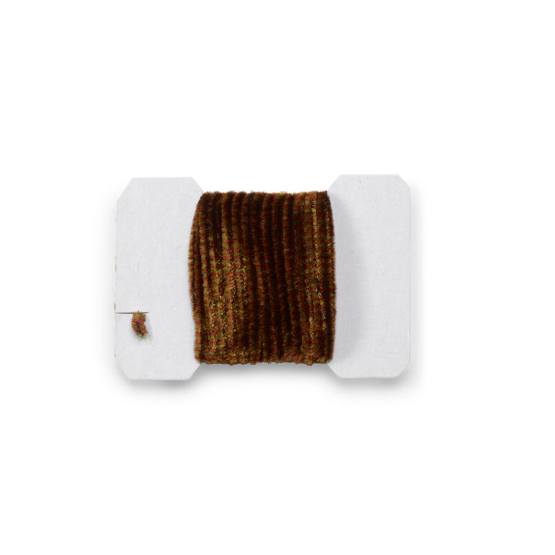 Variegated Chenille - DARK OLIVE/RUST