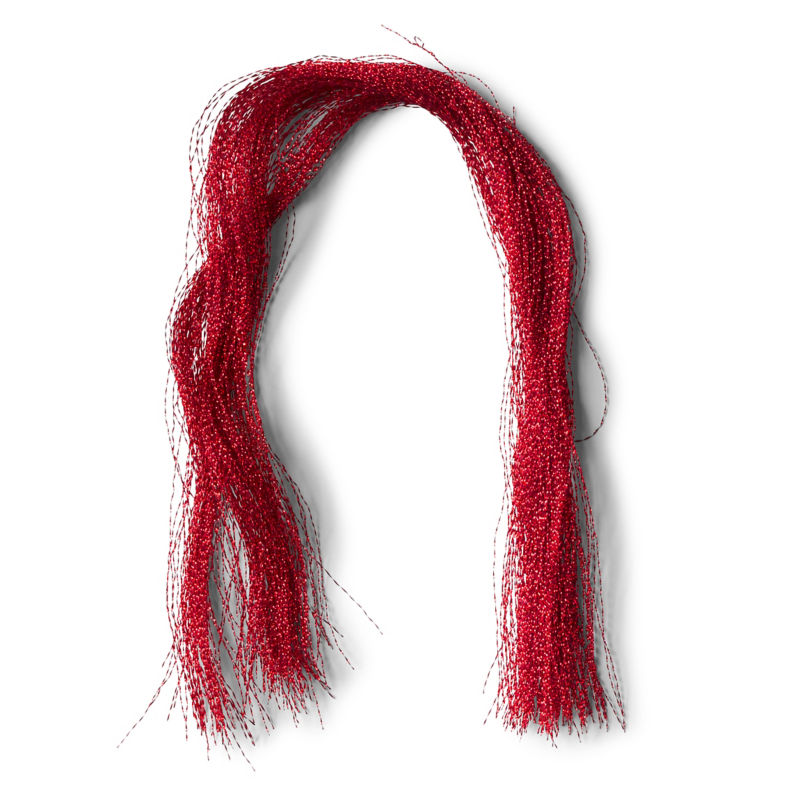 Krystal Flash Wing Material - RED