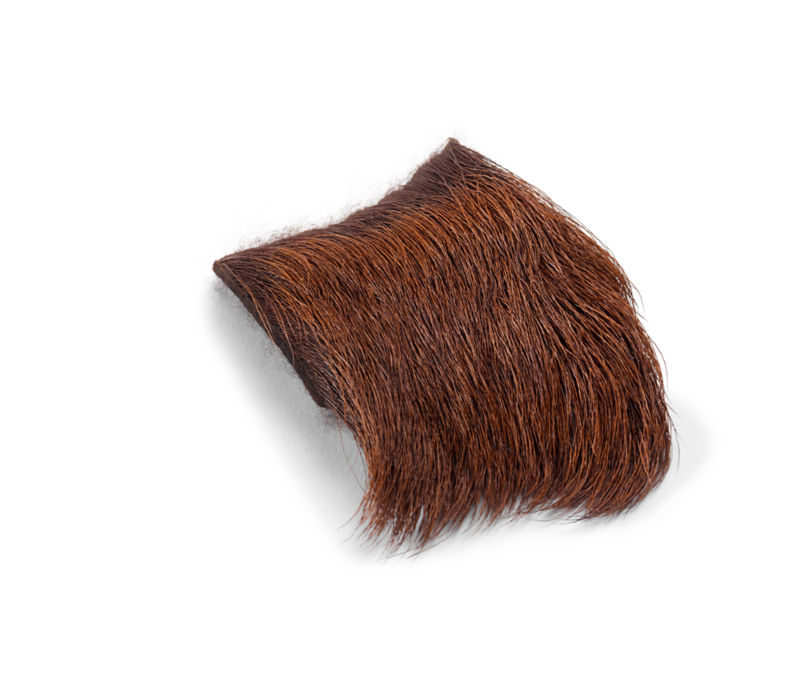 Elk Hair Bleached Or Dyed - RED/BROWN