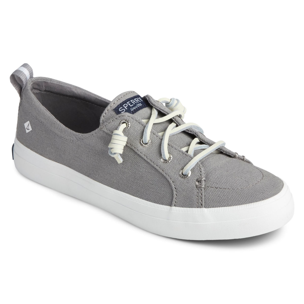 Sperry®  Crest Vibe Linen Sneakers - GRAYimage number 0