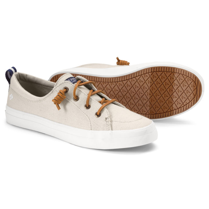 Sperry®  Crest Vibe Linen Sneakers - OAT
