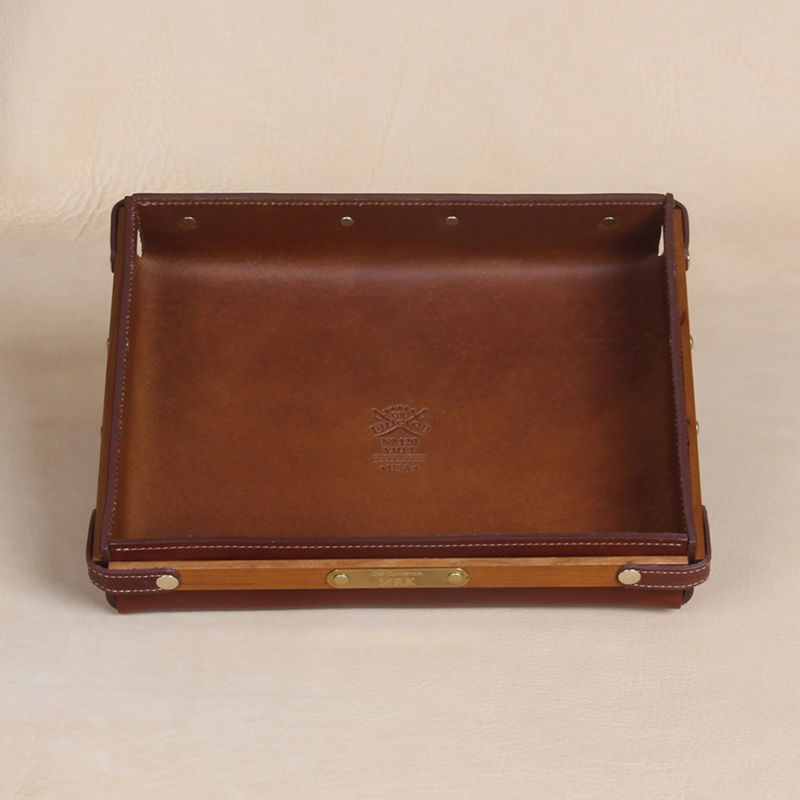 No. 120 Leather Valet Tray -  image number 1
