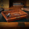 No. 120 Leather Valet Tray -  image number 2
