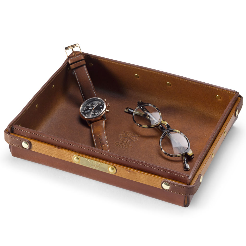 No. 120 Leather Valet Tray -  image number 0