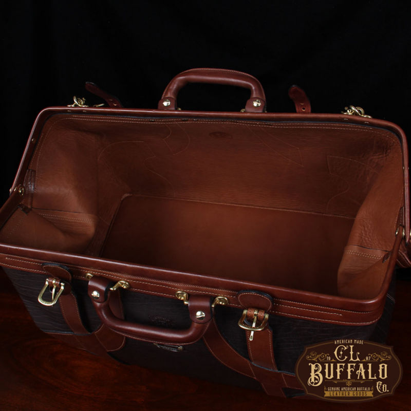 No. 5 Leather Travel Grip Bag -  image number 1