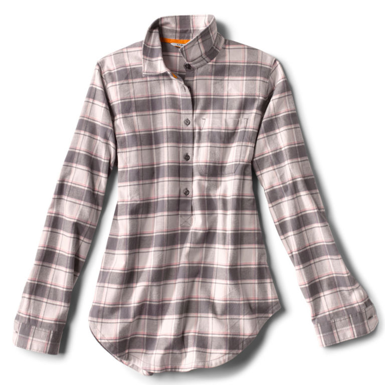 Tech Flannel Tunic Shirt - VAPOR image number 0