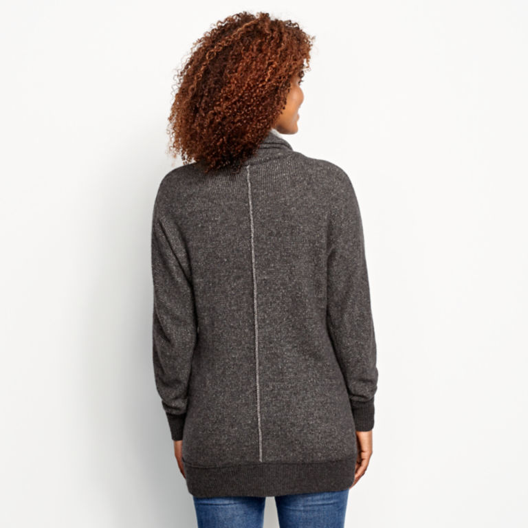 Cashmere Cowlneck Lounge Sweater -  image number 2