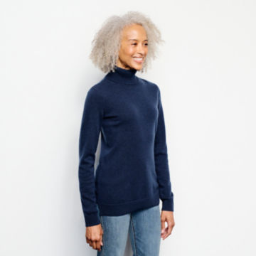 Classic Cashmere Turtleneck Sweater - image number 1